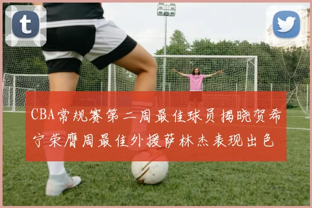 CBA常规赛第二周最佳球员揭晓贺希宁荣膺周最佳外援萨林杰表现出色